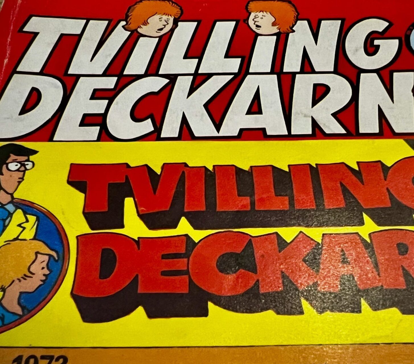 Serietidningen ”Tvillingdeckarna”