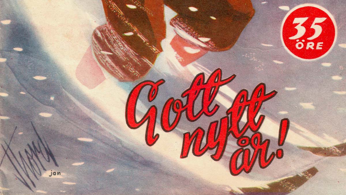 Gott Nytt År – med omslagsmästaren Thord Lindblom